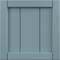 Ekena Millwork 12"W x 12"H True Fit PVC Framed Board-n-Batten Shutters Sample, Peaceful Blue SAMPLE-TFPBFSB - alternate 1